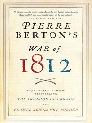 cover image of Pierre Berton's War of 1812